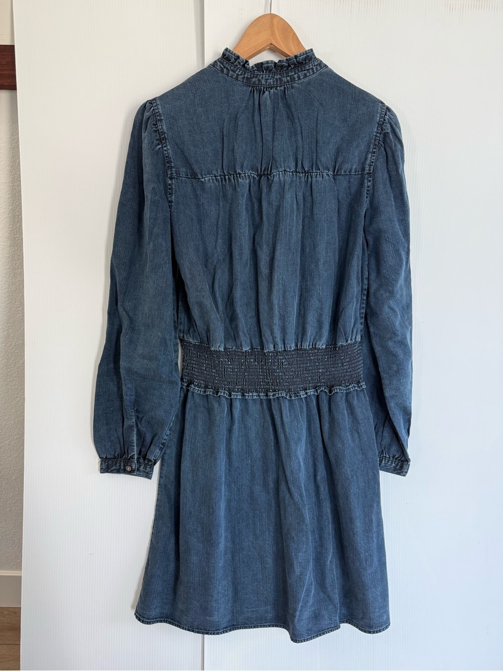 RAILS Ruffled Denim Dress - Picture 2 of 14